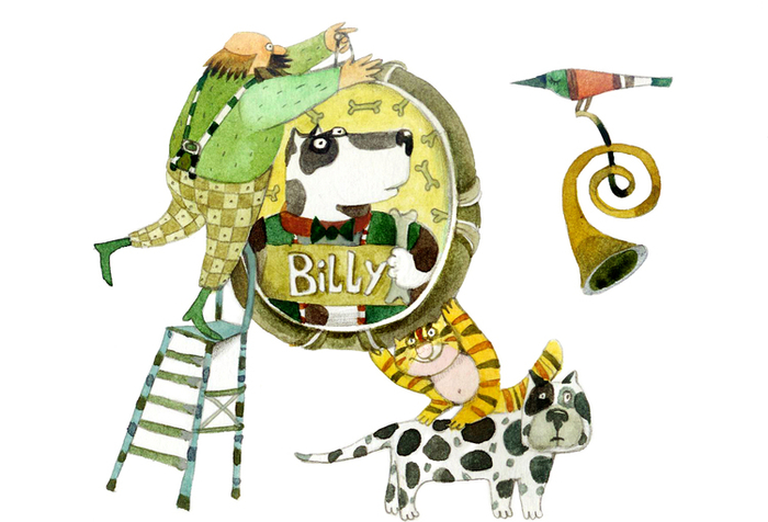 Сказка про художника и корову Музу