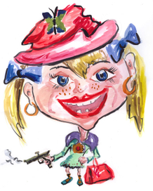 красная шапочка-бандитка