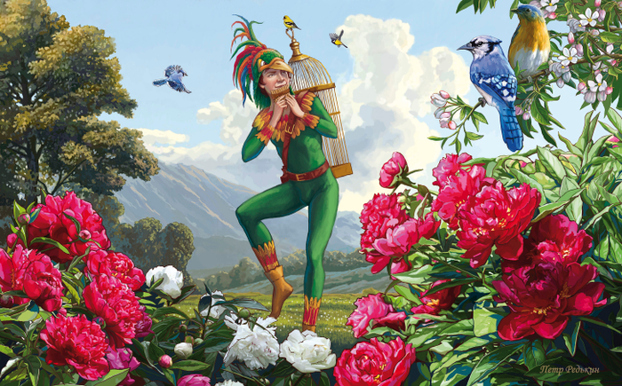 Волшебная флейта. Птицелов Папагено.