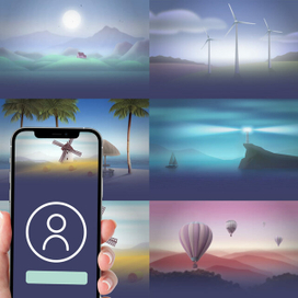 Иллюстрации для мобильного приложения