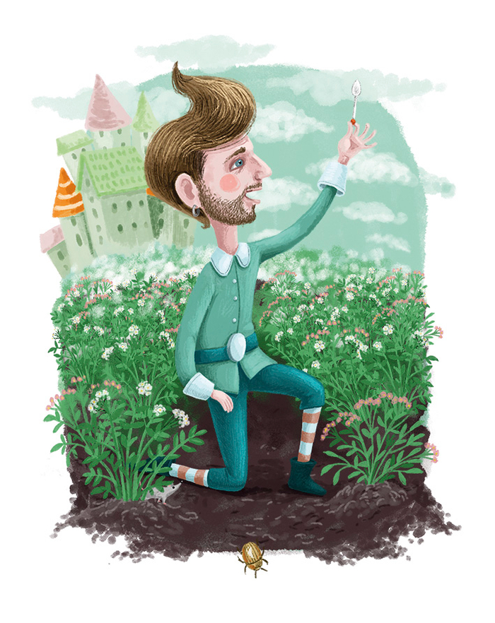 Иллюстрации к сказке "Сладкие шалости"