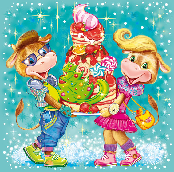 новогодняя упаковка