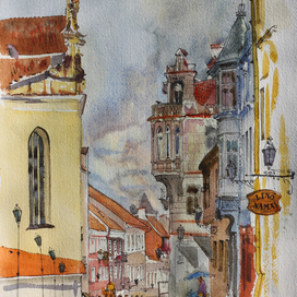 Вильнюс, улица Pilies