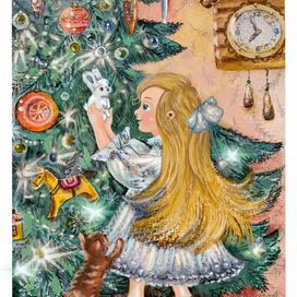 Украшение ёлочки.