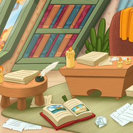 Книжный уголок