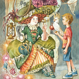 Госпожа Ветошь, повелительница замка Ненужных вещей.