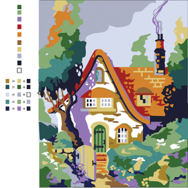 Раскраски по номерам