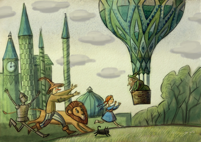 Удивительный волшебник страны Оз