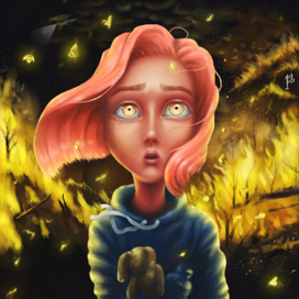 В плену огня