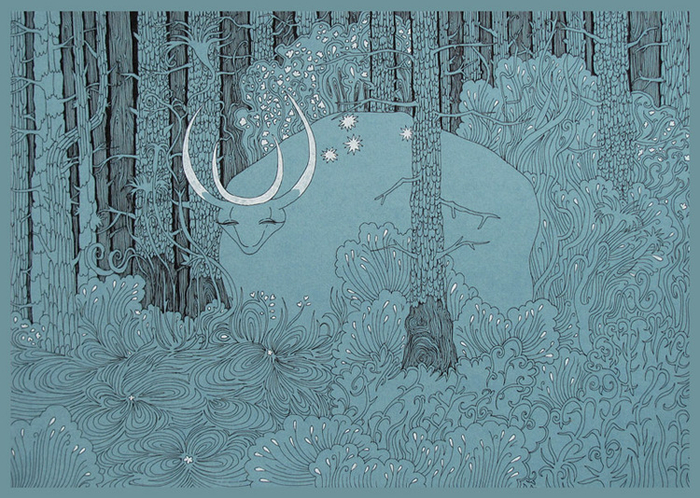 Волшебный лунный зверь