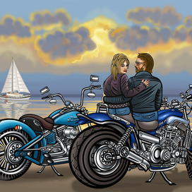 Байкерский сюжет-(Байкеры)