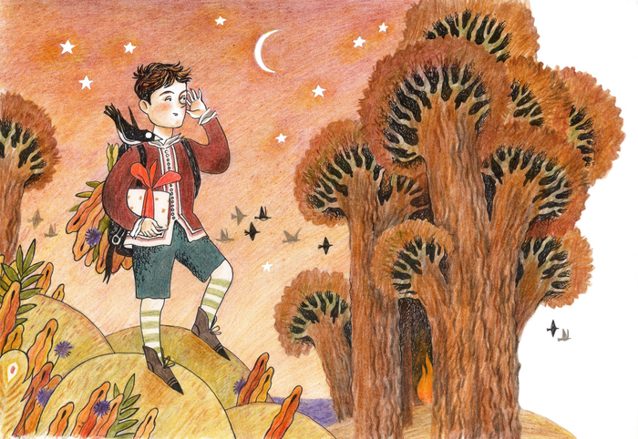 Вскоре он услышал негромкую музыку