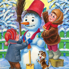 Снеговичок