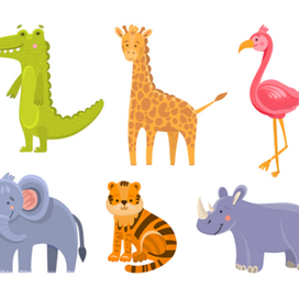 Персонажи для мобильного приложения Wunderkid