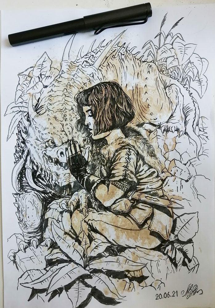 Конечный рис. из пятна