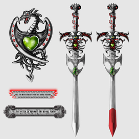 UI elements for fantasy game