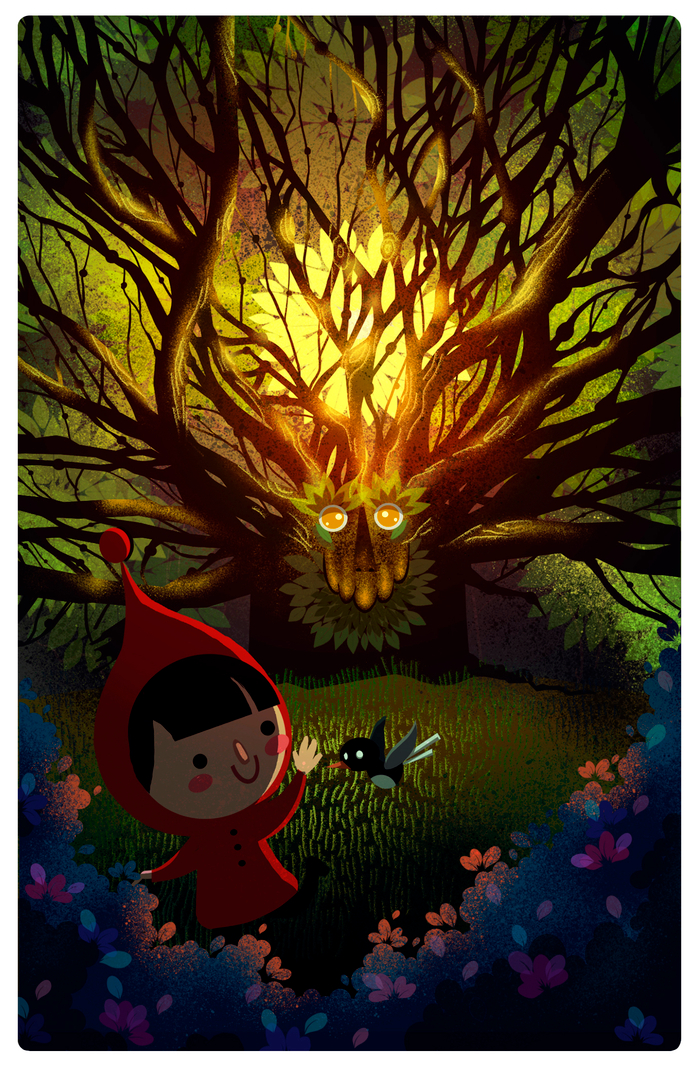 Девочка и леший