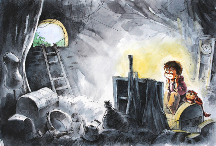 Иллюстрация к сборнику "Заповедник Сказок"