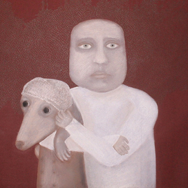 хозяин пса и пес