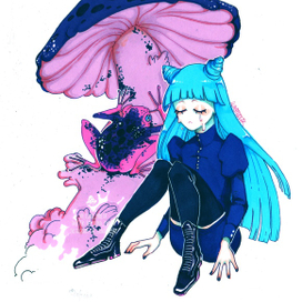 Грибная девочка