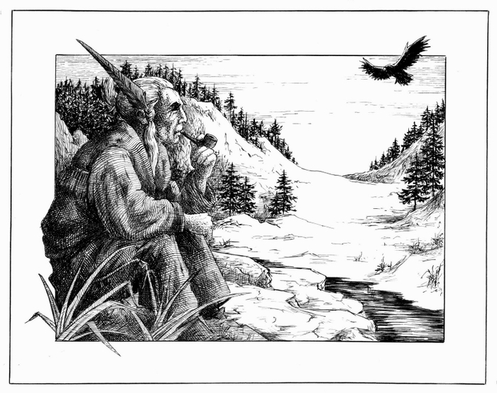 Старый индеец