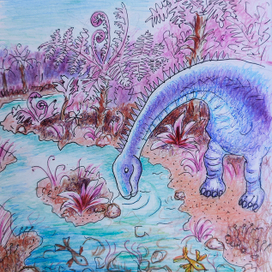 Динозавр с планеты Эо Тау 