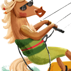 Иллюстрация в календарь клана крутых иллюстраторов