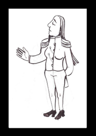 Карикатура на себя или если бы Чацкий был женщиной