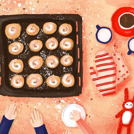 "Мама, маааам, нууу можно уже есть"