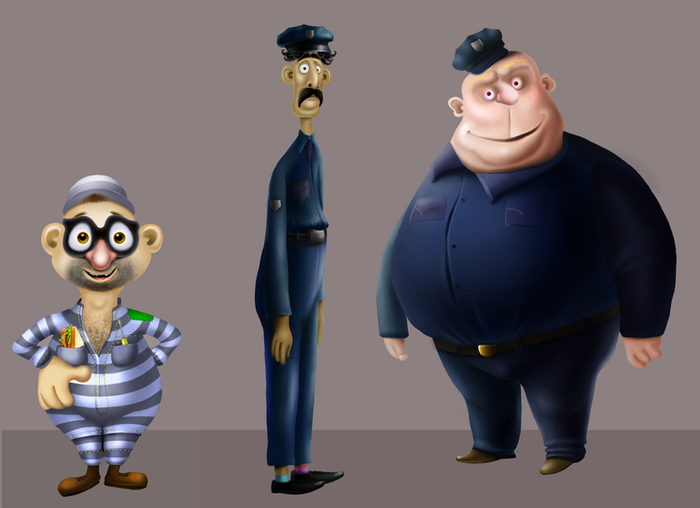 персонажи для раннера