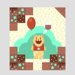 Дизайн упаковки для шоколадного батончика