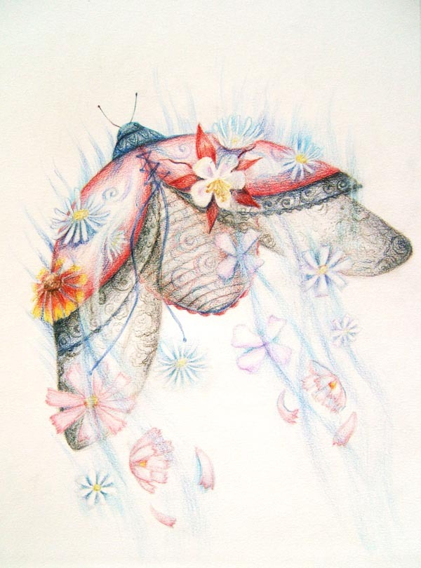 цветочные крылья