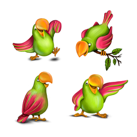 попугайчики