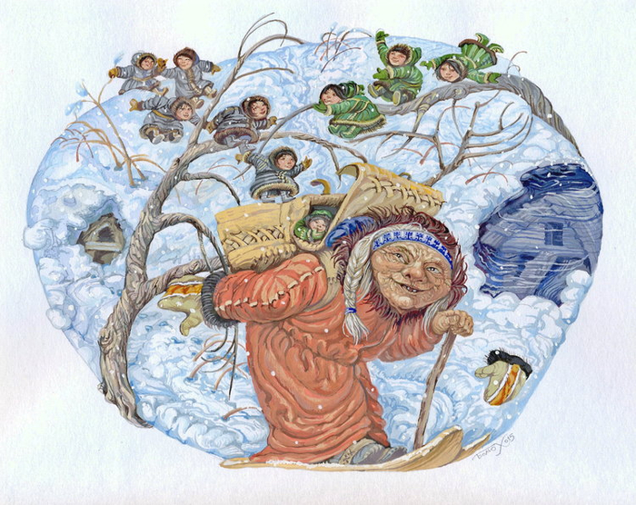 Хантыйские сказки.2015.