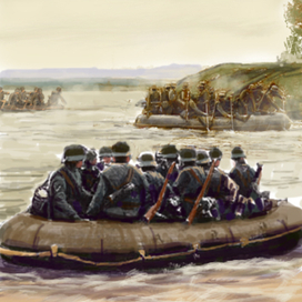 "Переправа" из серии про войну