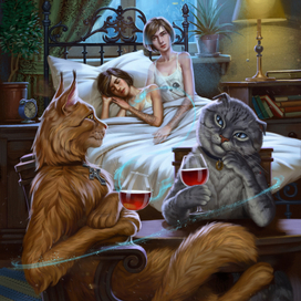 Связанные нитью