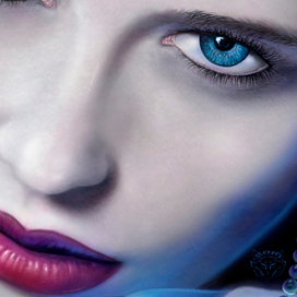 Фрагмент портрета..-по т.з.