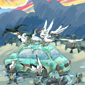 Приморский пейзаж 