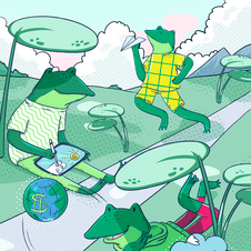 лягушачий парк