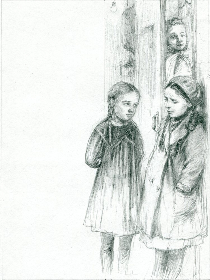 иллюстрация к книге "Хлеб той зимы".
