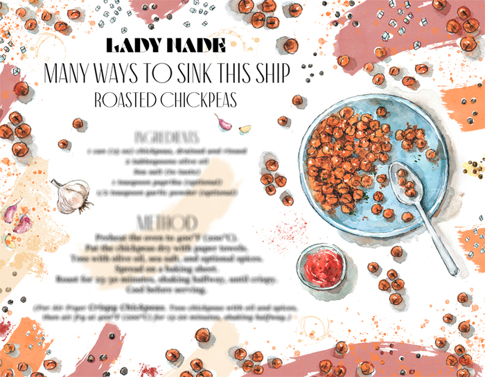 Нут в духовке