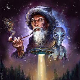 Для журнала фантастики "Если".