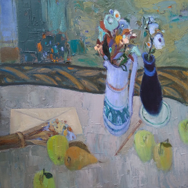 Натюрморт с письмом