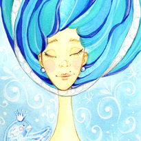 Принцесса пушистых снежинок