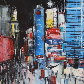 Ночной город