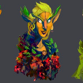 Лесные эльфы концепт