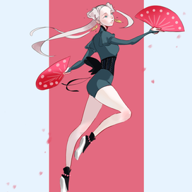 танцующие лепестки