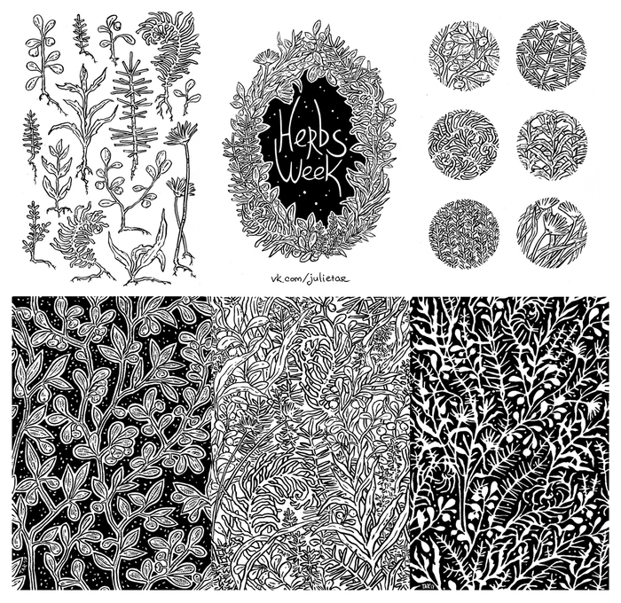 Ink week - Неделя трав