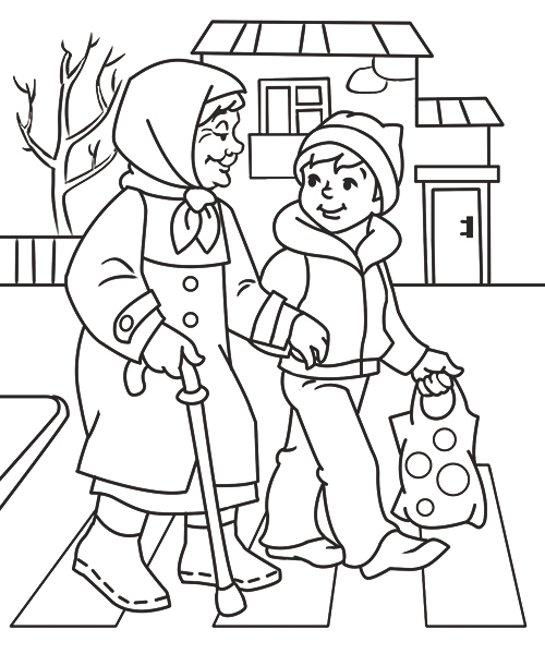 Просто старушка... 