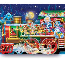 Красная стрела. Спешим к новому году!)